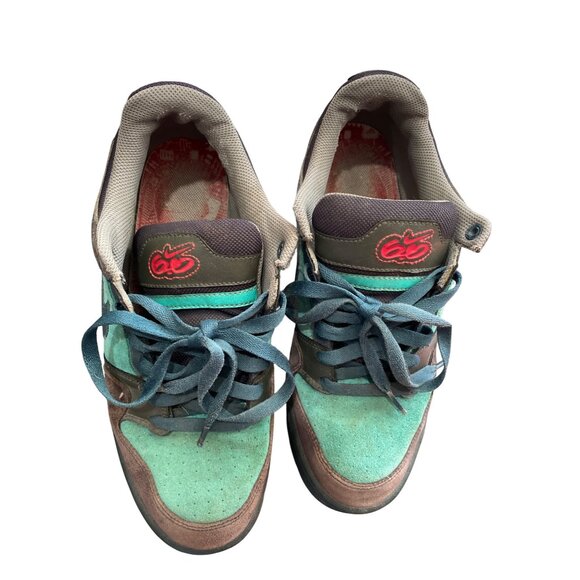 Nike 6.0 Zoom mens blue green leather Low sneakers Size 9 SKU 9094 - Picture 12 of 12